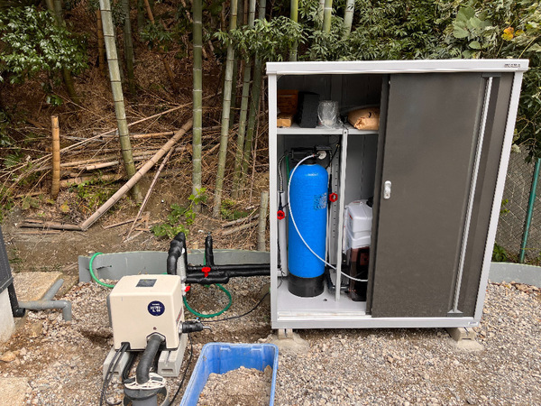 神奈川県横浜市青葉区 軟水器 滅菌機 水処理